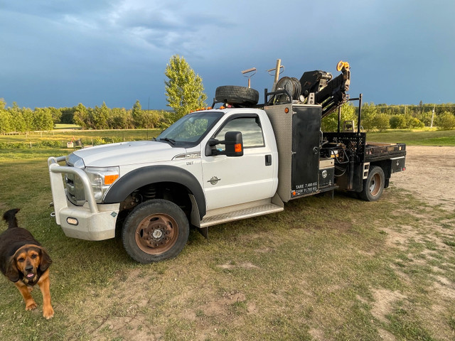 2015 F550 picker truck in Cars & Trucks in Grande Prairie