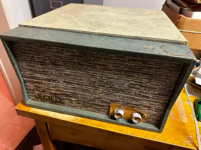 Vintage Admiral Turntable player, View more
