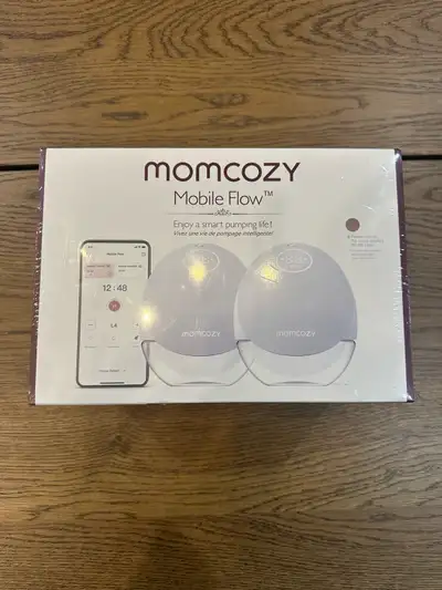 Momcozy Mobile Flow Hands-Free Breast Pump, View more
