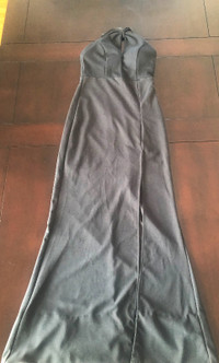 XS Black Floor Length Dress - Great Condition