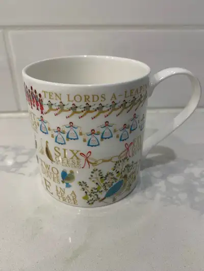 Christmas coffee mug 12 Days of Christmas - new - $12.00, View more