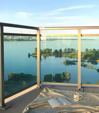 Jade Waterfront Condo with Breath-Taking, View of The Lake & Downtown Toronto. Functional Layout wit...