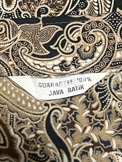 Java Batik Men’s short sleeve shirt XL, View more