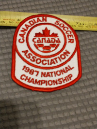 Canadian Soccer Association 1987 National Championship patch