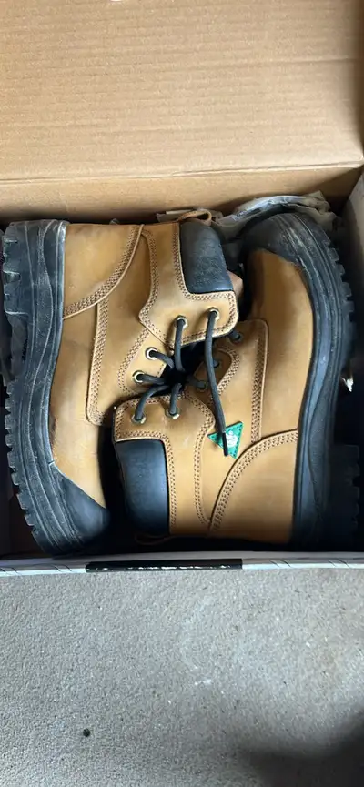 Aggressor mens steel toe work boots, View more