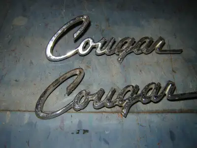 Have various 1960's-1970's classic car emblems mostly Ford, some Chev, obviously used a long time ag...