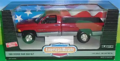Modèle American Muscle Diecast...De ma collection...Camion Dodge Ram 2500 SLT 1995 absolument comme...