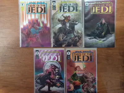 Tales of the Jedi Comic Books Set of 5 Darkhorse Comics 1993, View more