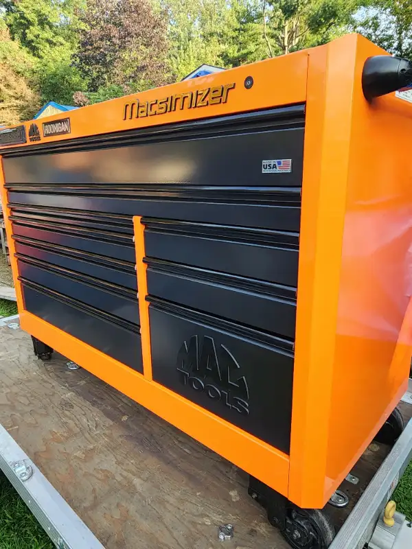 Mac Tools Macsimizer 67W x 47H x 27D Rolling Tool Box Power Bar