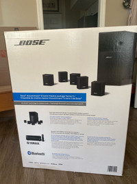 Bose Acoustimass 6 home speaker package Series 2 - Yamaha Amp