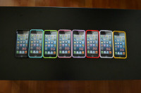 APPLE iPHONE CELL PHONE SILICONE GEL CASE/COVER  5 5S 5SE