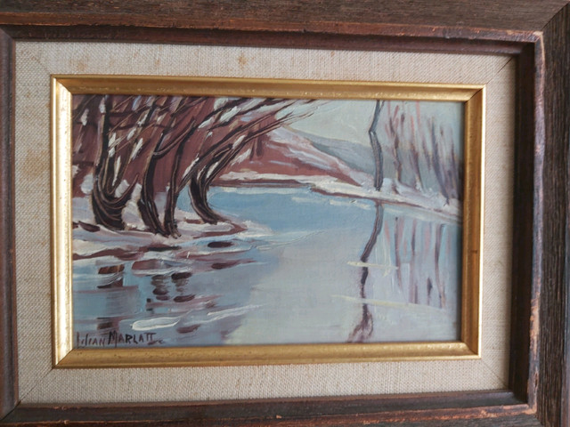 Lilian marlatt original oil on board landscape  in Arts & Collectibles in Kingston