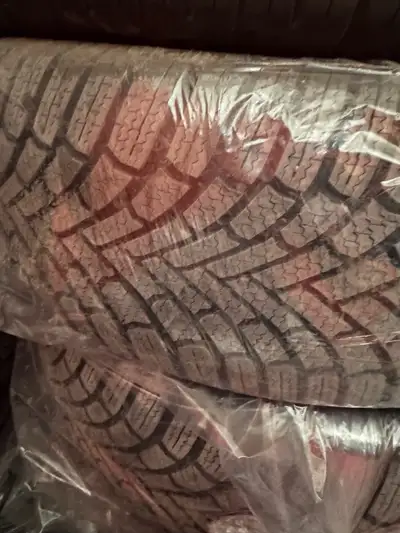 Set of 4 winter tires used for 1 day only, basically brand new Manufactured in 2025 Tires retail for...