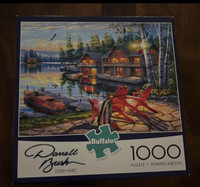 Buffalo Puzzle: 1000pc : Loon Lake