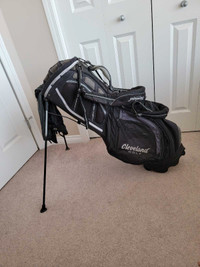 Cleveland Golf Stand Bag, Rain Cover, 14 Divider, AD B9