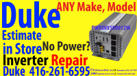 Power, Inverter, REPAIR, Estimate in Store.