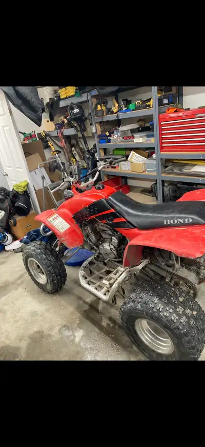 Runs great new back brakes recent top end newer back tires these things are bulletproof I have the o...