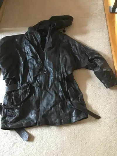 Leather jacket, View more