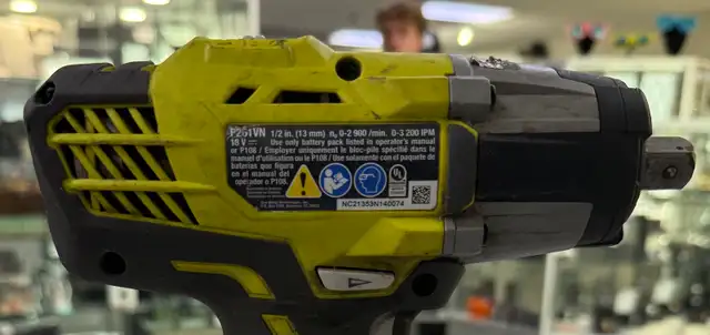 Ryobi 18V 1/2” Impact Wrench in Power Tools in Oshawa / Durham Region - Image 4