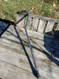 Adjustable Height Lightweight Walking Cane, Durable, Rubber End