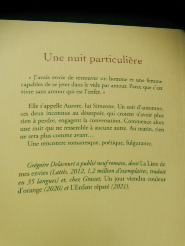 Le plus récent livre de Grégoire DELACOURT...intriguant! dans Manuels  à Sherbrooke - Image 2