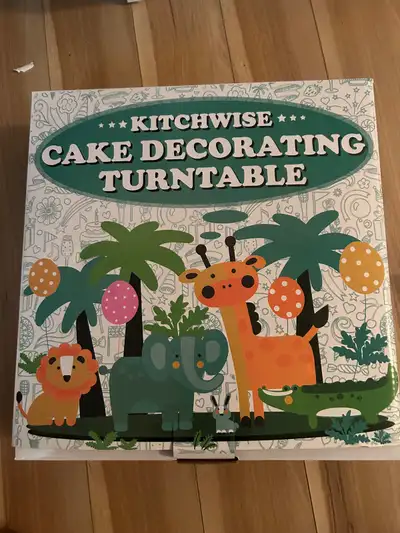 Kitchenwise Cake Decorating Turntable Kit New, View more
