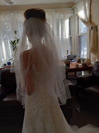 Unaltered wedding gown 