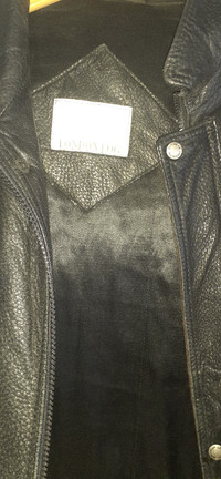 Leather Coat  ~ London Fog