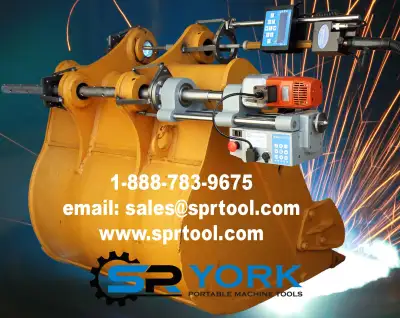 SPR York Portable Machine Tools will help you reduce your heavy equipment downtime. Taking portable...