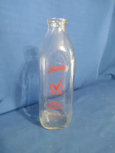 Vintage Puritan Dairy Products Qt Milk Bottle, View more