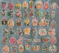 Easter Egg Bunny Sticker