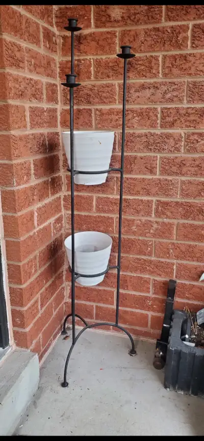 Iron plant stand o, View more