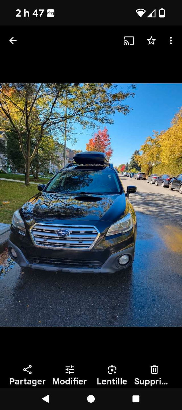 Subaru Outback 3.6R 2015 AWD dans Autos et camions  à Longueuil/Rive Sud - Image 2
