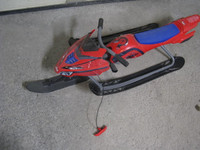 Marvel Spiderman snow sled / luge a neige snow mobile +FREE mini