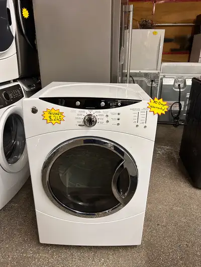 Dryer GE 27” wide 30 Days WarrantyTAS Appliances , View more