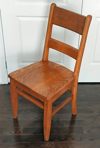SOLID OAK OFFICE, DESK CHAIR, View more