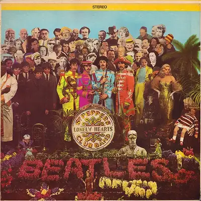Beatles -- Sgt. Pepper's Lonely Hearts Club Band ** DISQUE VINYLE // VINYL RECORd (1) ... (1st. orig...