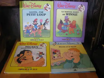 Livres WALT DISNEY J'APPRENDS À LIRE. 5$ chacun, View more