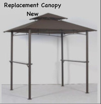 Replacment Grill Gazebo Canopy. New