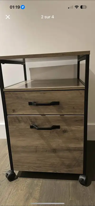 meuble de bureau à roulettes, View more