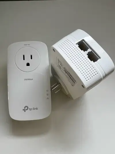 TP-Link AV2000 Powerline Adapters (2-Pack) – Gigabit Ethernet, View more
