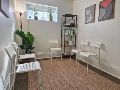 Office space or treatment room available to rent immediately. Located downtown in a clean, fully acc...