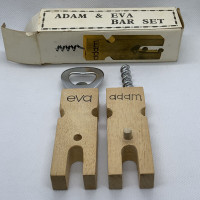 Vintage 1970’s Adam & Eva Bar Set