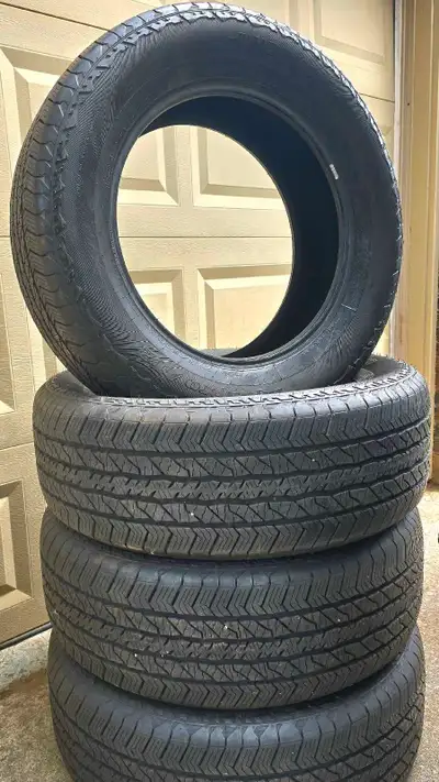 These are Hankook Dynapro AT2 tires, size 275/50R20 115T, suitable for trucks and SUVs. These tires...