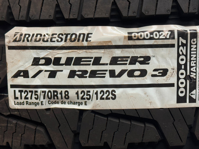 Bridgestone Dueler A/T Revo 3 Tires NEW! in Tires & Rims in Markham / York Region