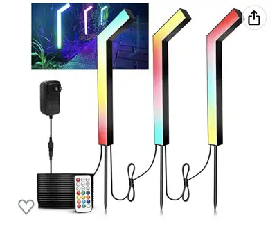 RGBIC Landscape Pathway Lights, Color Changing Led Landscape, View more