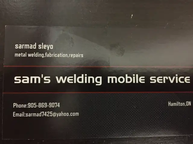  certified Welder fabricator and mobile service 