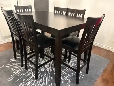 Majestic Solid Wood Dining Table + 6 Chairs, View more