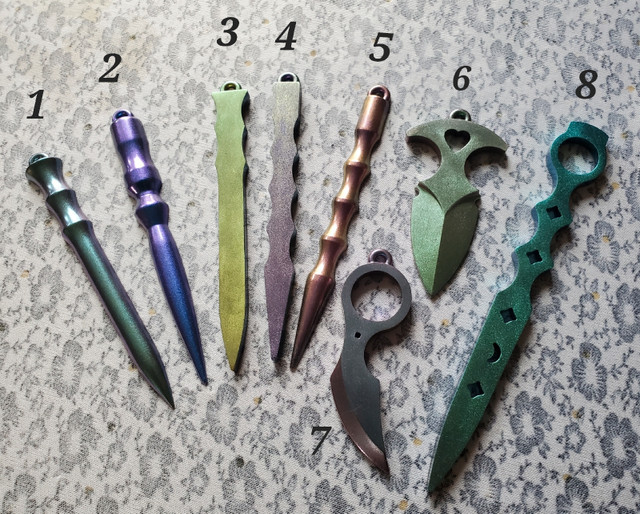 Resin (dagger) letter opener keychains  in Arts & Collectibles in Oshawa / Durham Region