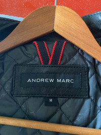 Andrew Marc Leather Jacket (Medium)